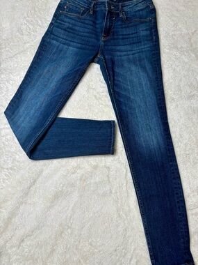 Vigoss Women's Dark Indigo Skinny Jeans Size 27 stretch
